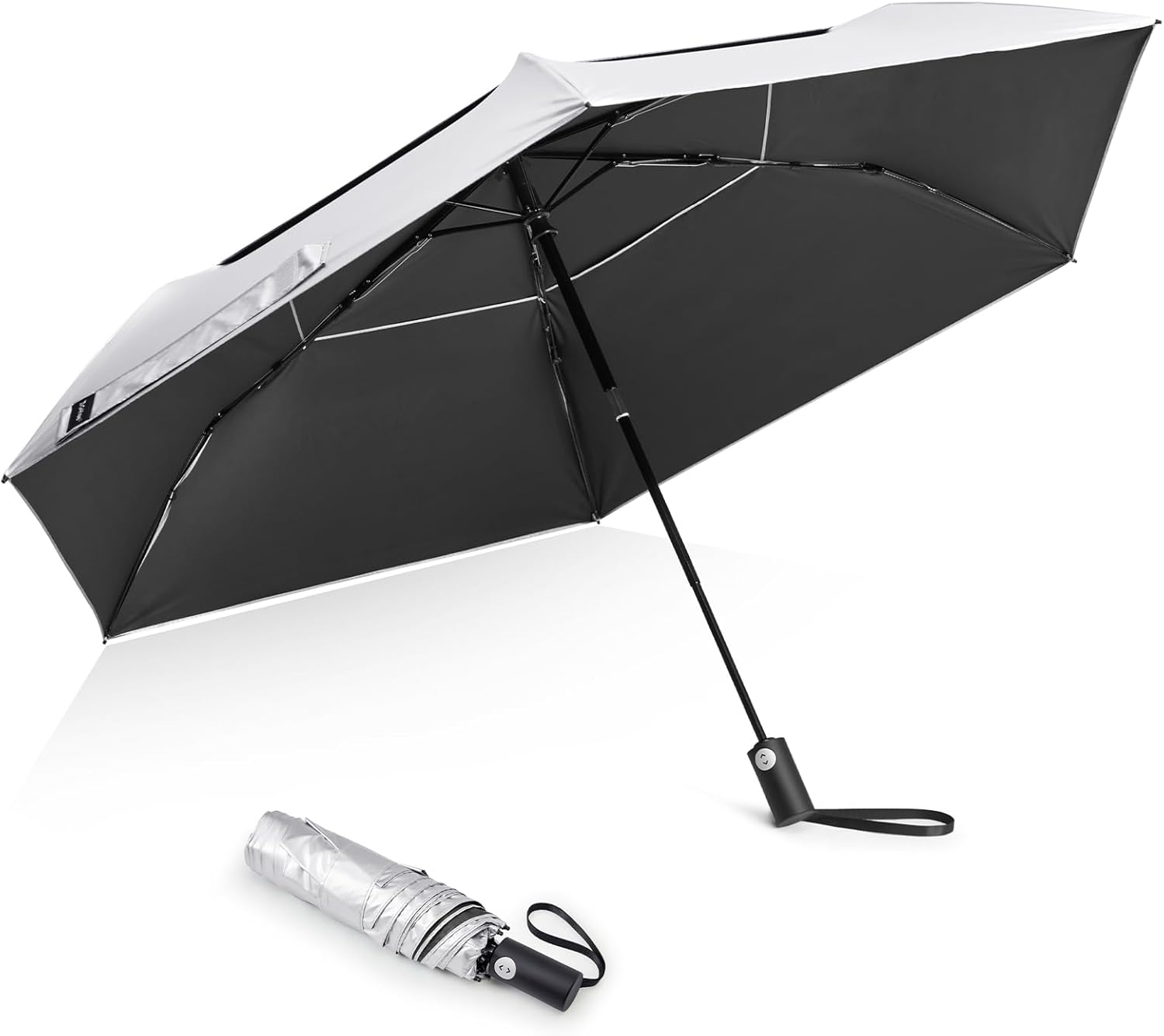 G4Free - G4Free Ultralight UPF 50+ UV Double Canopy Slim Small Portable Automatic -TN24A427C