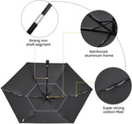 G4Free - G4Free Ultralight UPF 50+ UV Double Canopy Slim Small Portable Automatic -TN24A427C