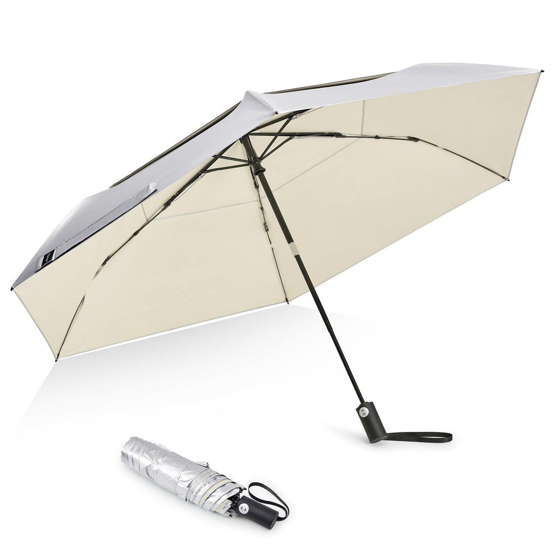 G4Free - G4Free Ultralight UPF 50+ UV Double Canopy Slim Small Portable Automatic -TN24A427C