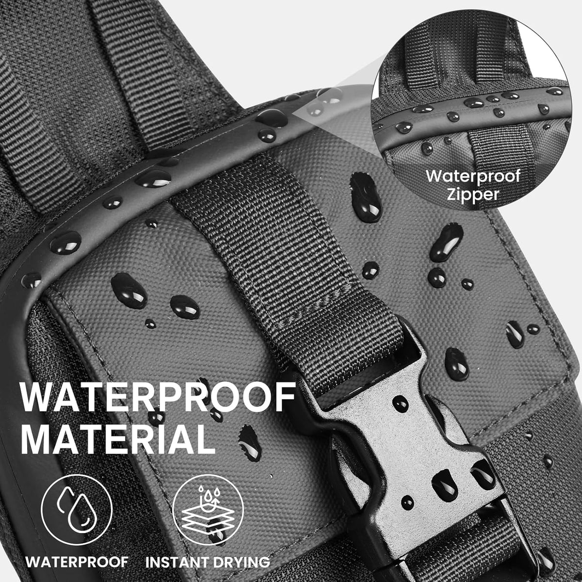 G4Free - G4Free Waterproof Mini Crossbody Sling Bag -TN25B509A