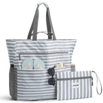 G4Free - G4Free Waterproof Sandproof Beach Tote Bag for Women Large Capacity Foldable -TN25B553C