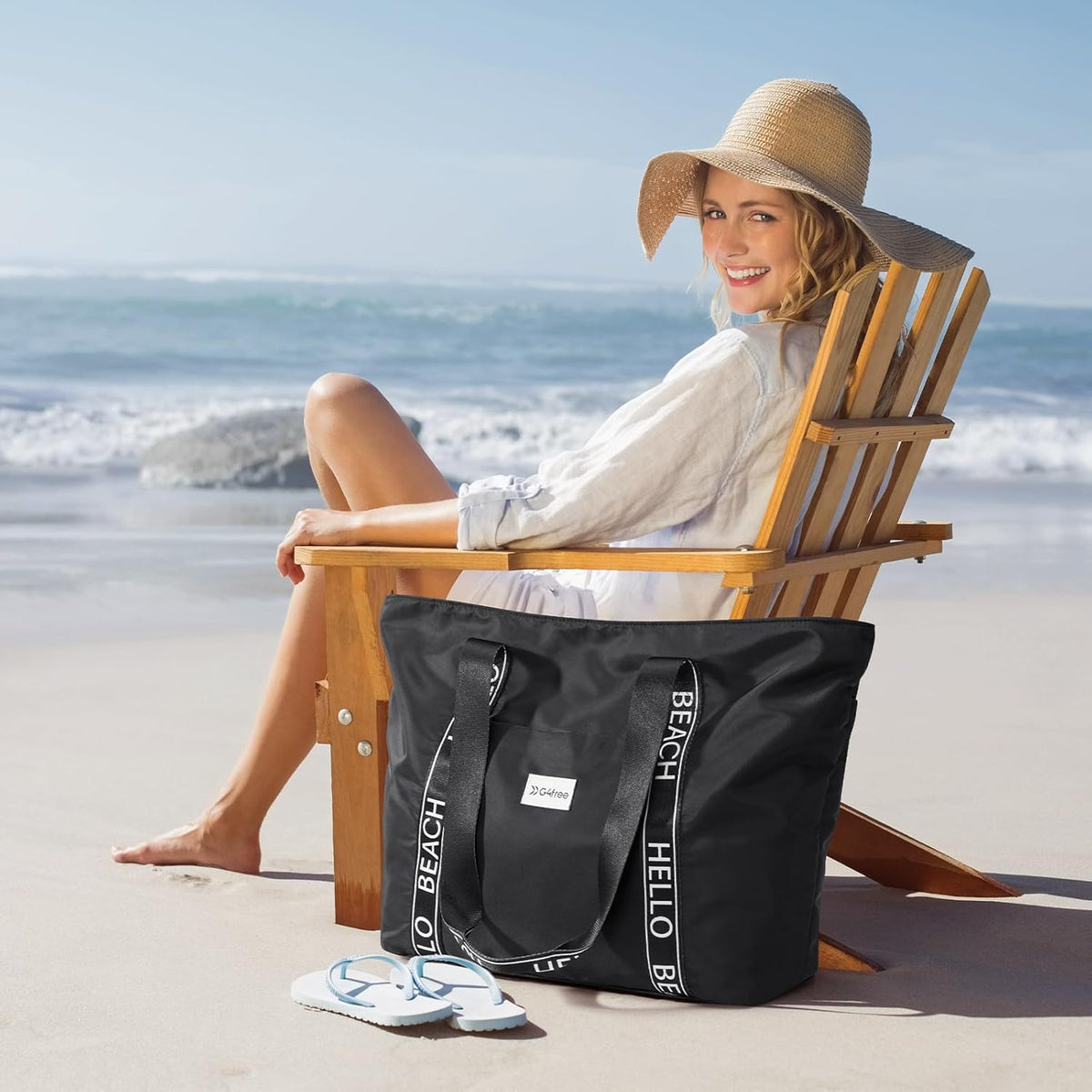 G4Free - G4Free Waterproof Women Personalized Strap Tote Bag -TN24B344B