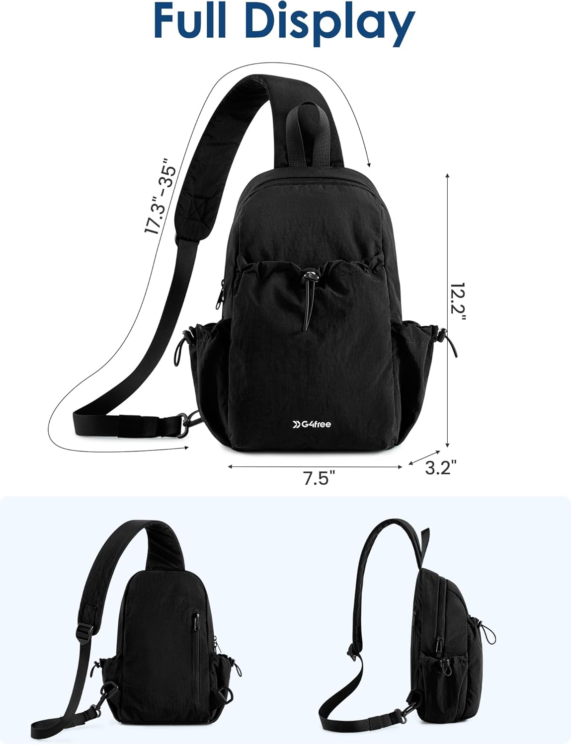 G4Free - G4Free Women Casual Crossbody Handbag Shoulder Bag -TN24B456A