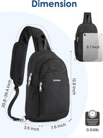 G4Free - G4Free Women Crossbody Casual Sling Chest Backpack -TN24B440B