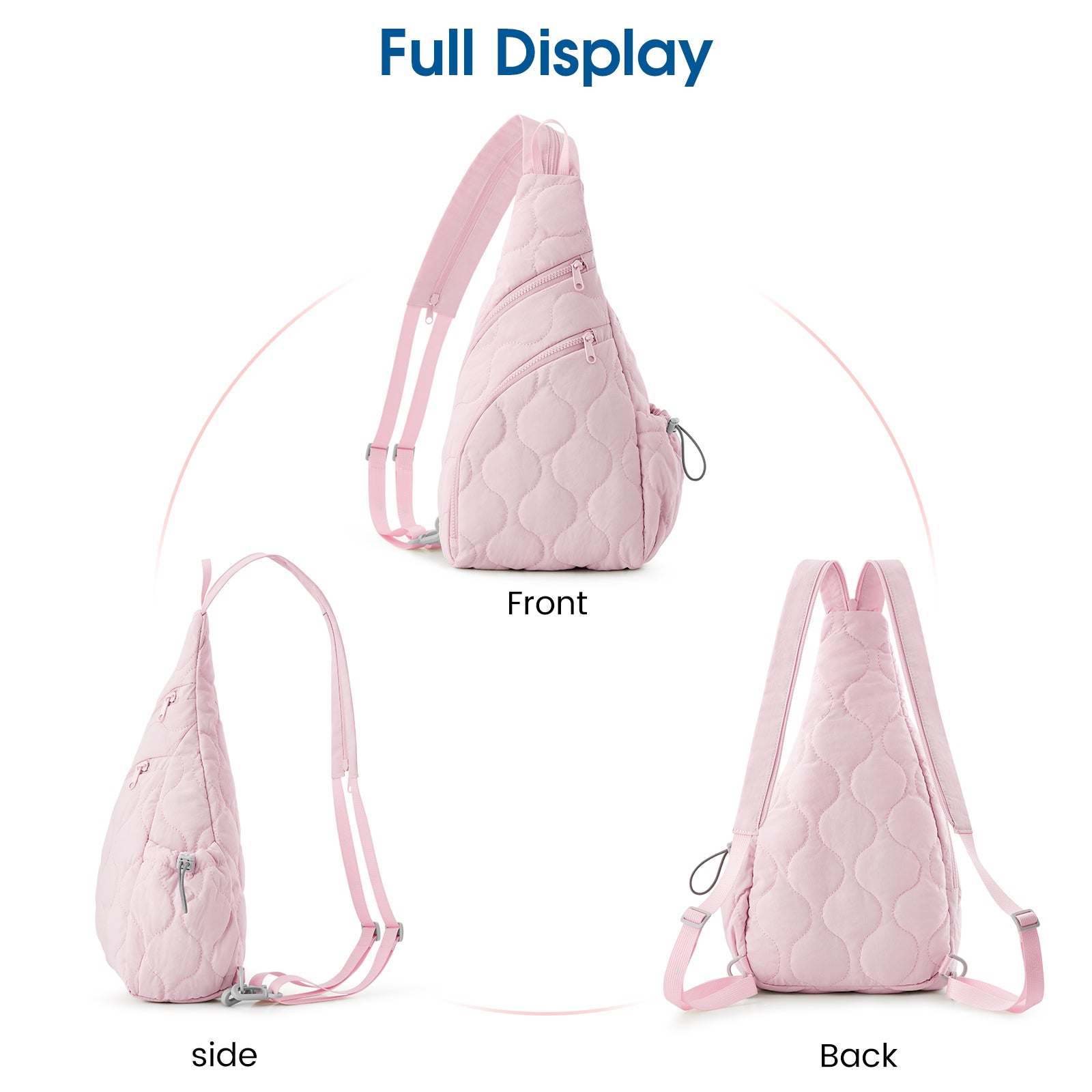 G4Free - G4Free Women Daily Outings Sling Daypack Bag -TN24B441B