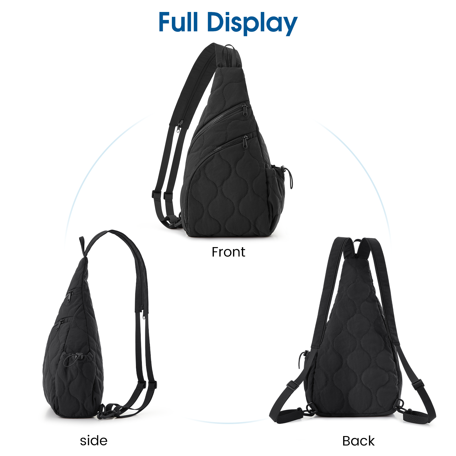 G4Free - G4Free Women Daily Outings Sling Daypack Bag -TN24B441B