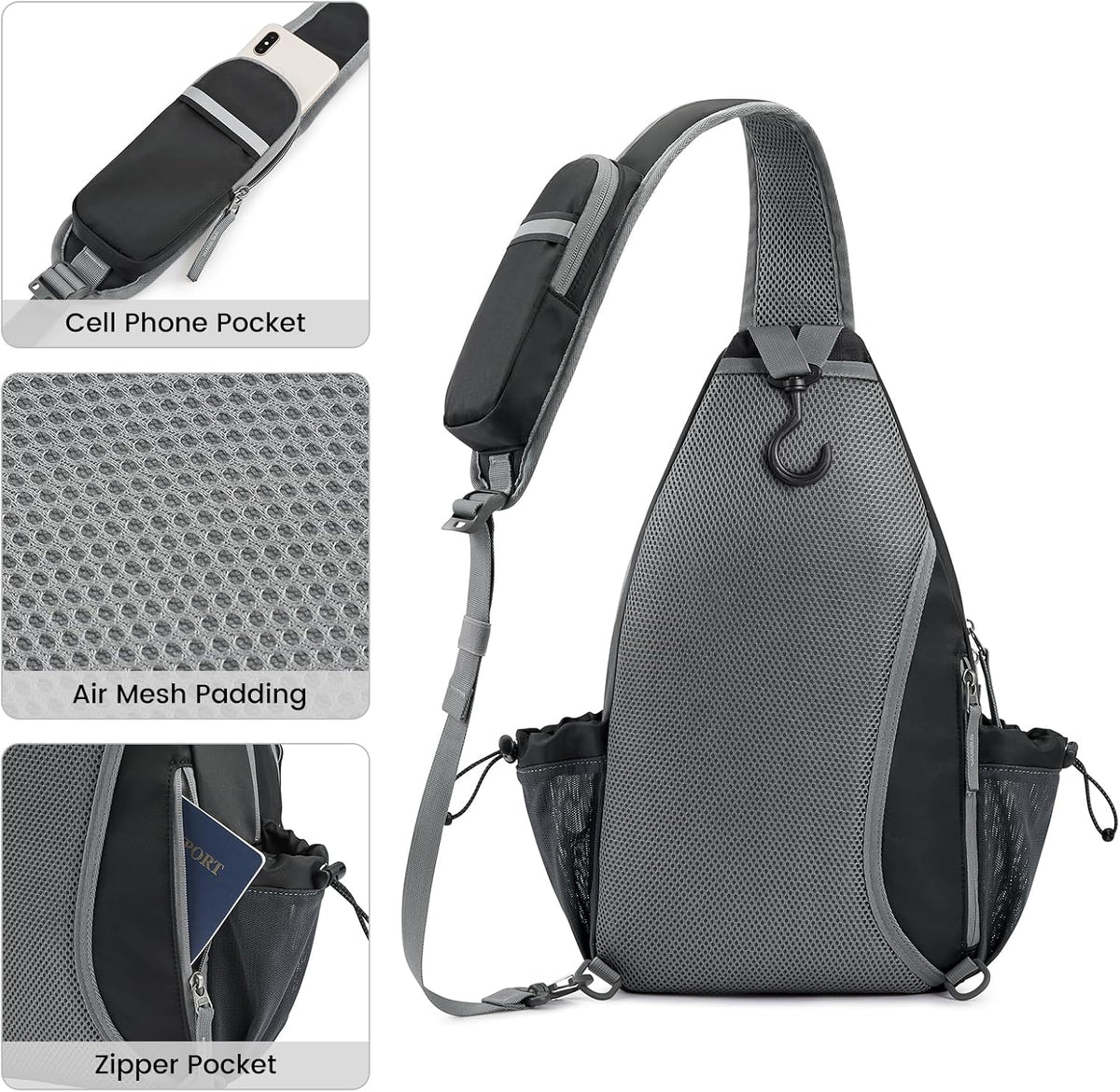 G4Free - G4Free Women Pickleball Sports Sling Bag -TN24B365A