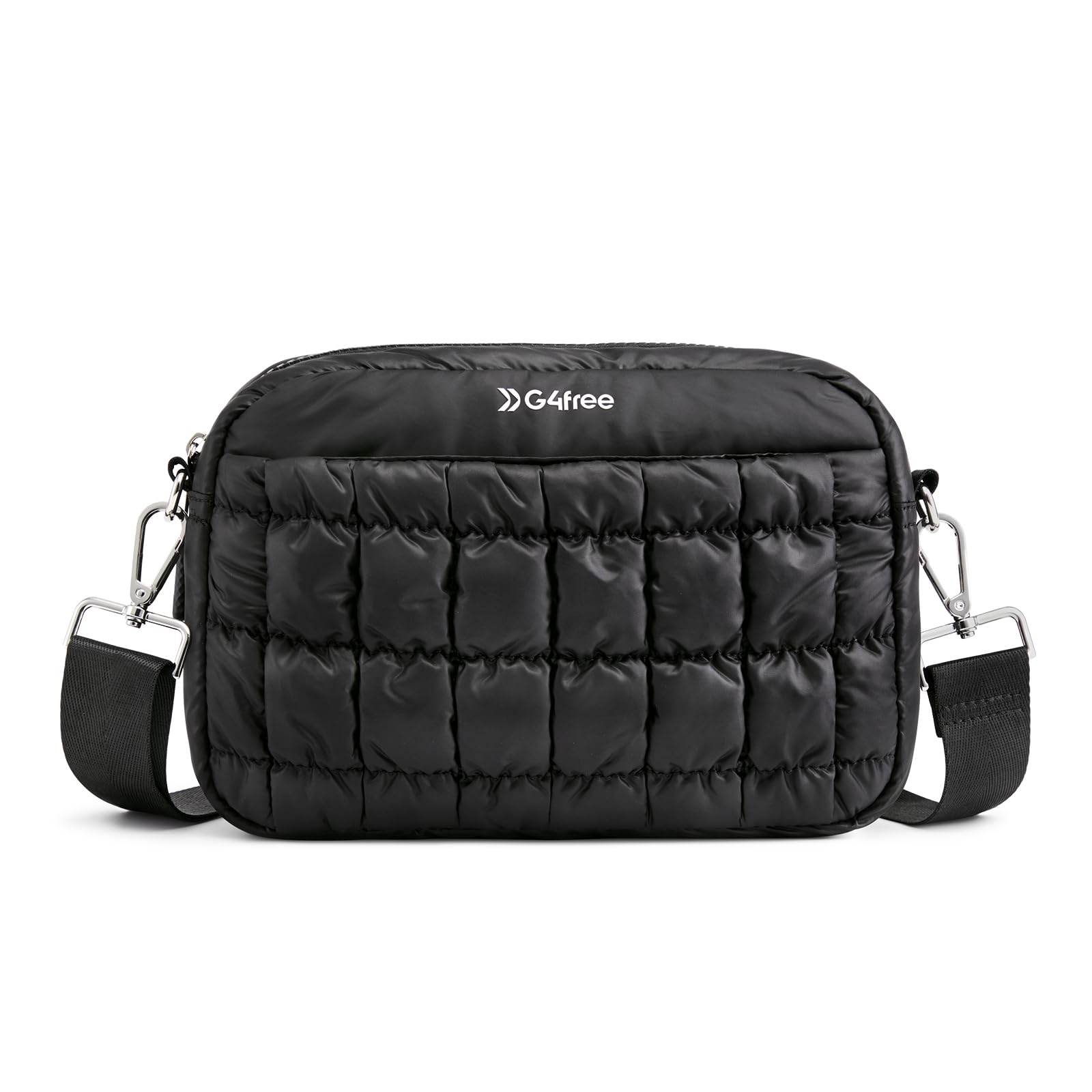 G4Free - G4Free Women Quilted Clutch Puffer Crossbody Bag -TN24B445A