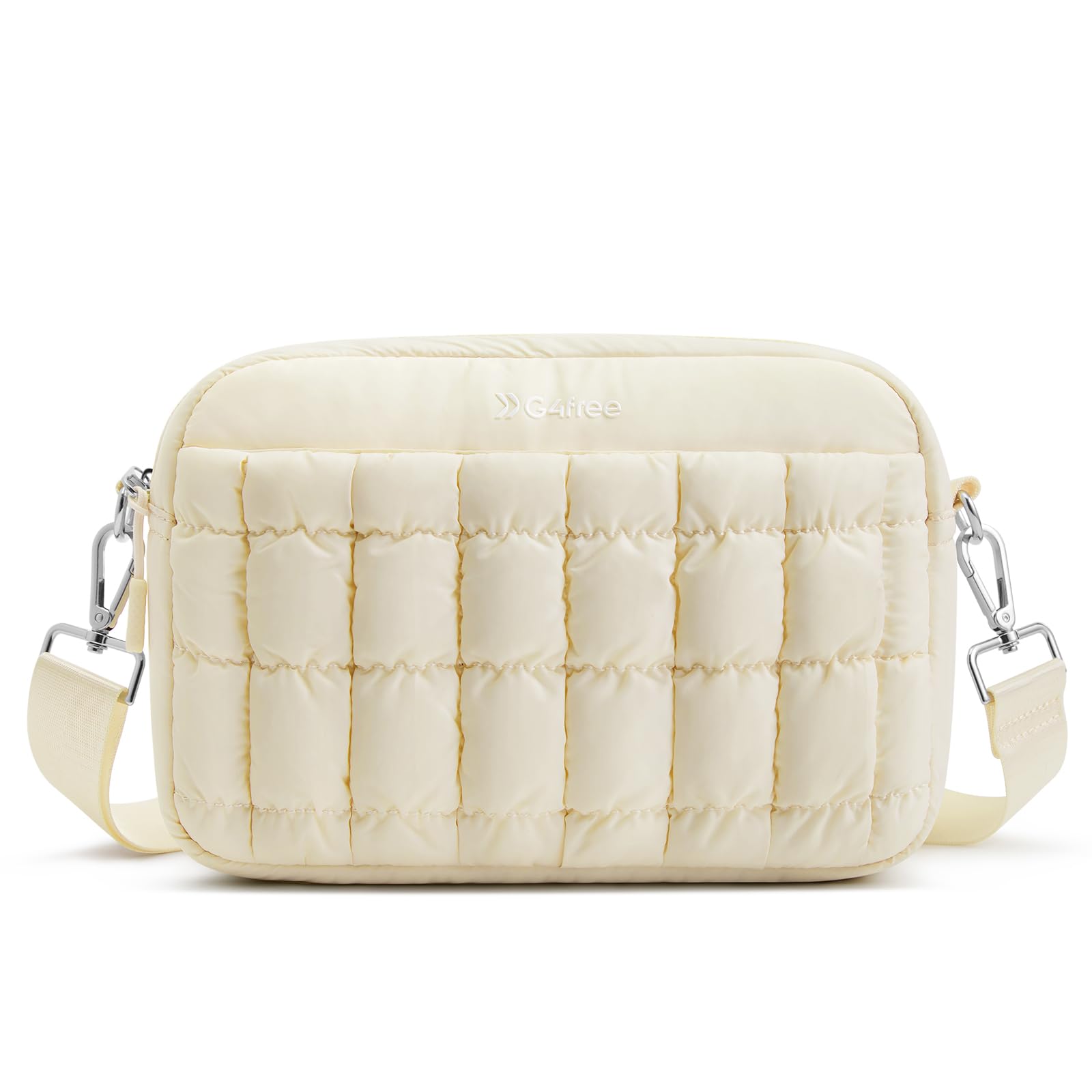 G4Free - G4Free Women Quilted Clutch Puffer Crossbody Bag -TN24B445B