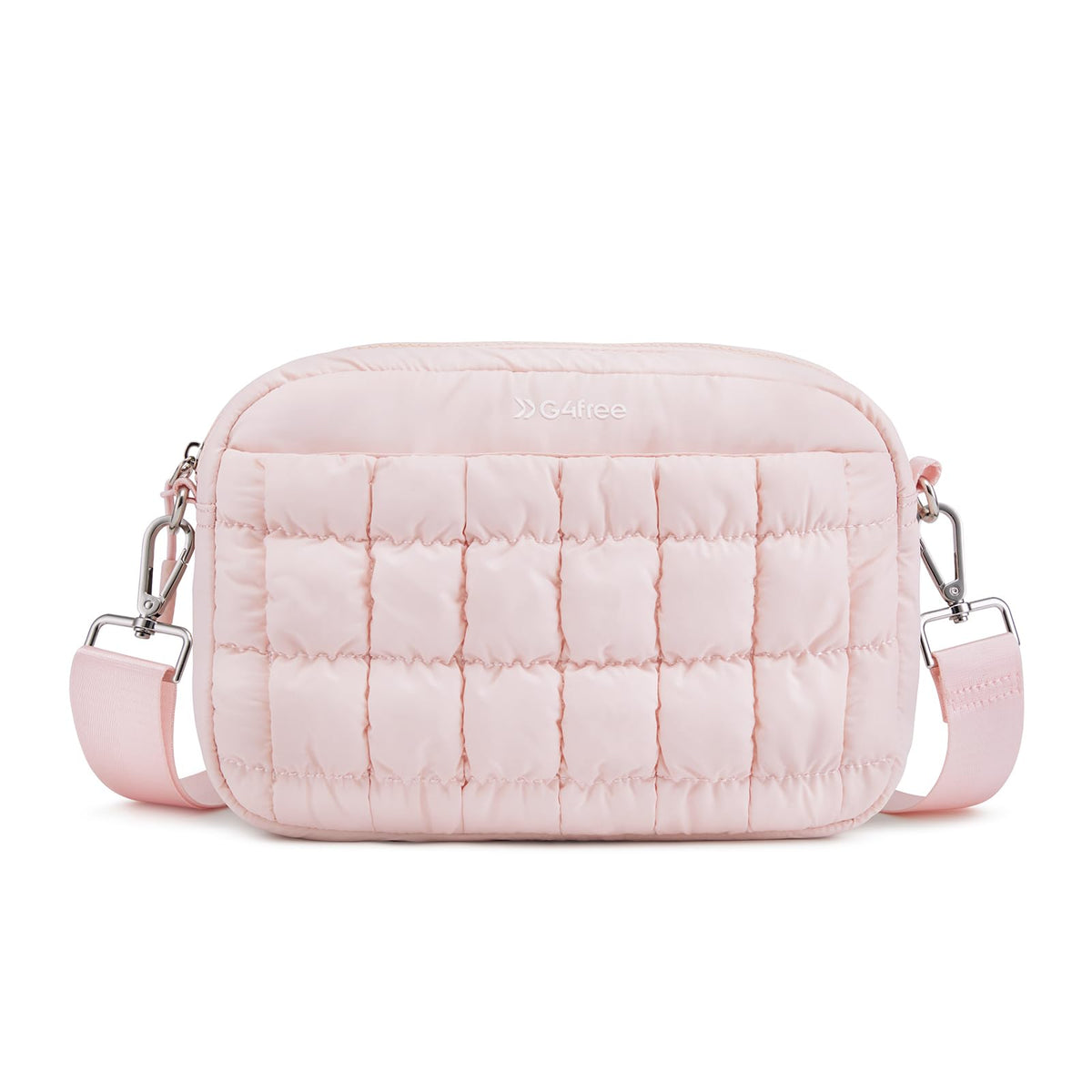 G4Free - G4Free Women Quilted Clutch Puffer Crossbody Bag -TN24B445C