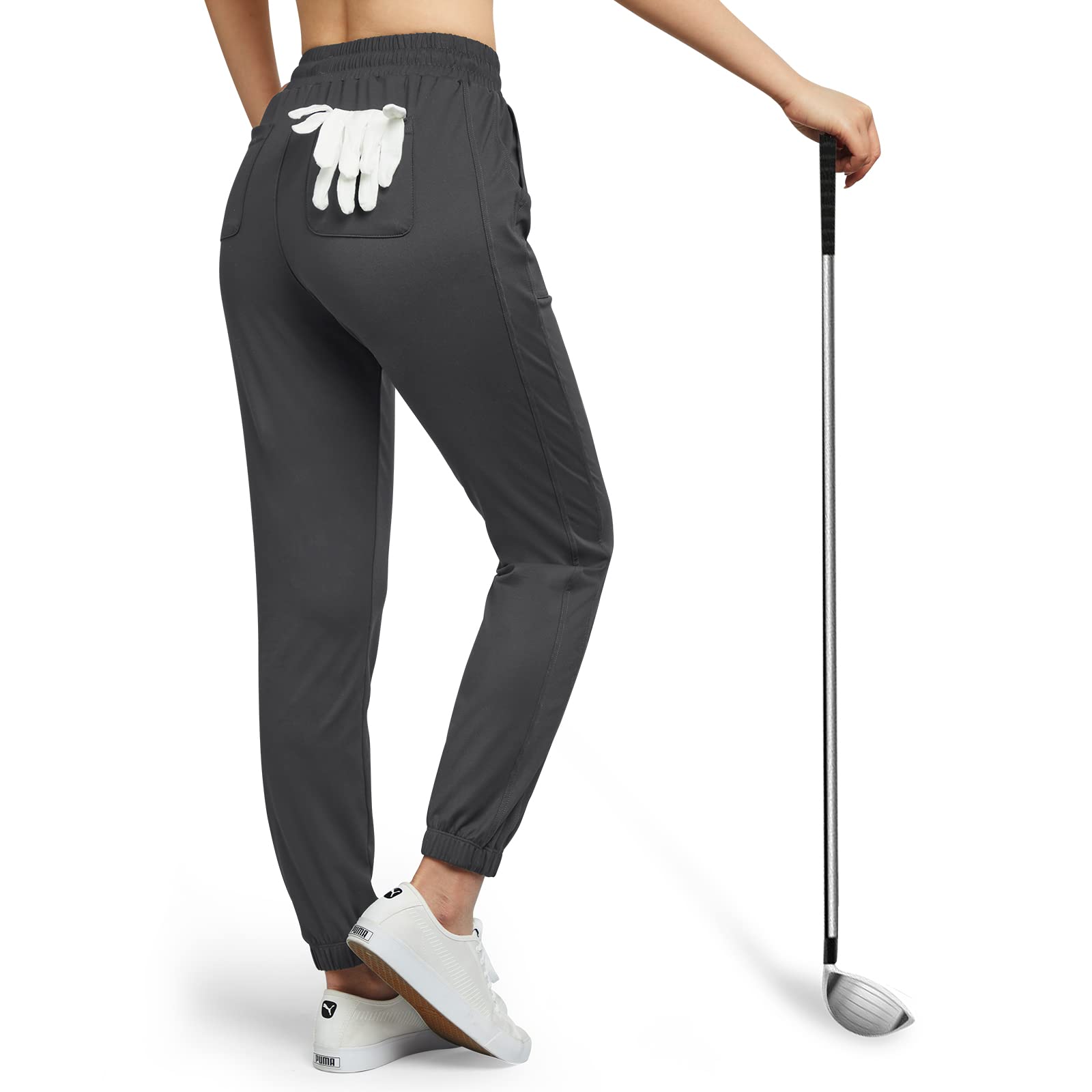 G4Free - Golf Pants Tapered Joggers Casual Pants -GF21D008BA-S