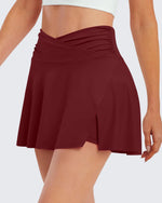G4Free - High-Rise Athletic Golf Short Skirt -GF22H058AA-S-GF22H058AB-M-GF22H058AC-L-GF22H058AD-XL-GF22H058AE-XXL