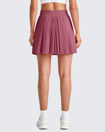 G4Free - High-Rise Pleated A Line Athletic Skorts -GF25H413DA-S
