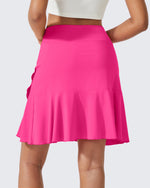 G4Free - High-Waist Pleated Casual Skorts 20'' -GF24H211EA-S