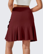 G4Free - High-Waist Pleated Casual Skorts 20'' -GF24H211FA-S