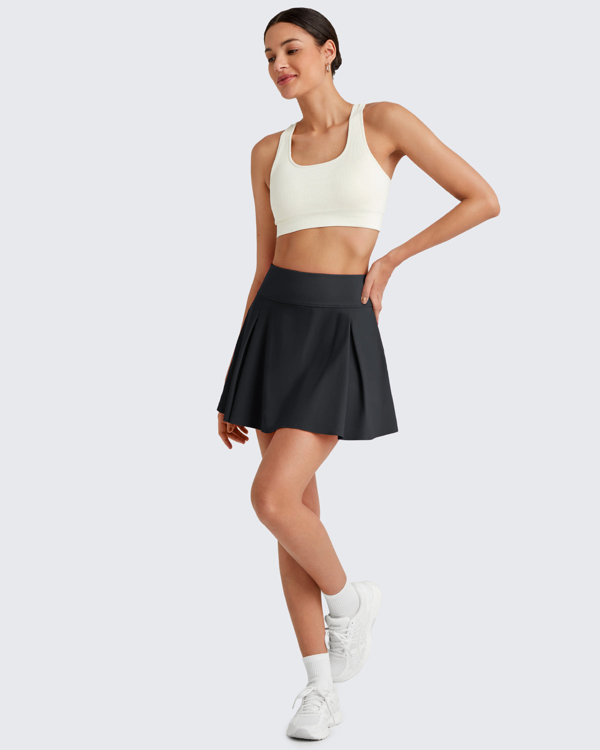G4Free - High Waisted Athletic Golf Skorts -GF25H356AA-S
