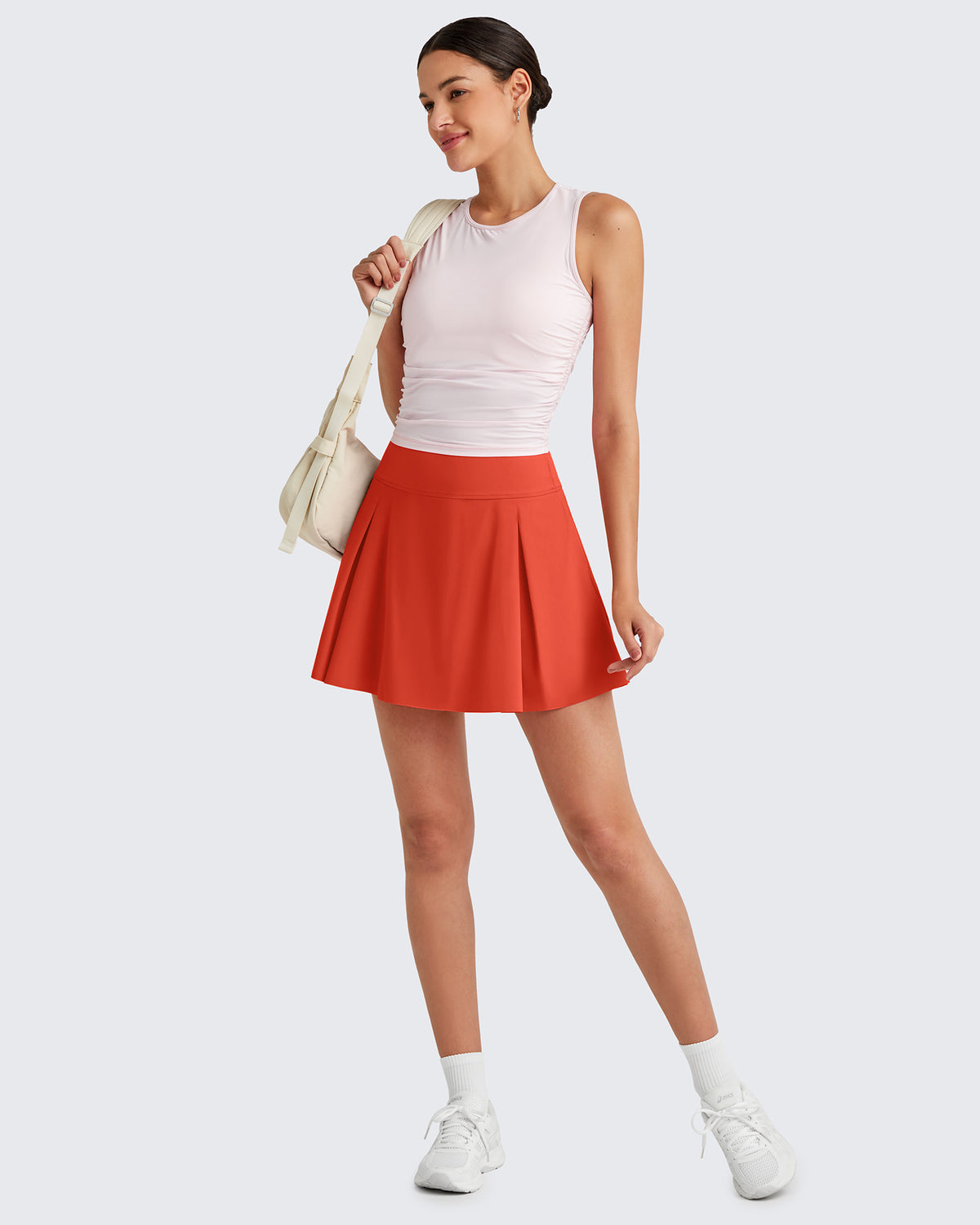 G4Free - High Waisted Athletic Golf Skorts -GF25H356AA-S