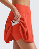 G4Free - High Waisted Athletic Golf Skorts -GF25H356AA-S