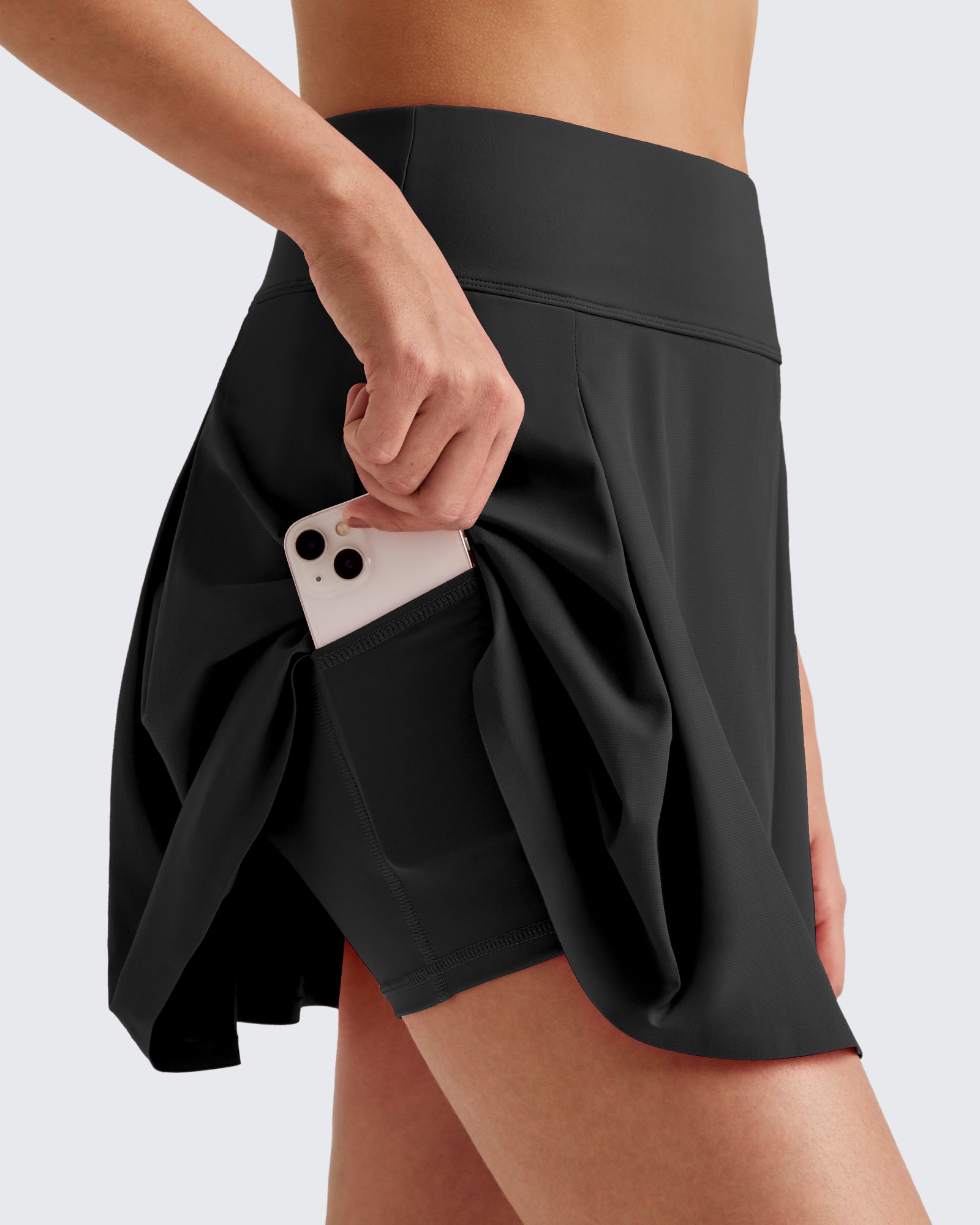 G4Free - High Waisted Athletic Golf Skorts -GF25H356AA-S