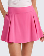 G4Free - High Waisted Athletic Golf Skorts -GF25H356EA-S