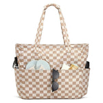 G4Free - Large Foldable Waterproof Sandproof Beach Tote Bag with Zipper -TN25B596A
