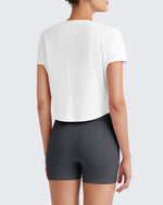 G4Free - Lightbreeze Batwing Sleeve Workout Tops -GF25K343AA-S