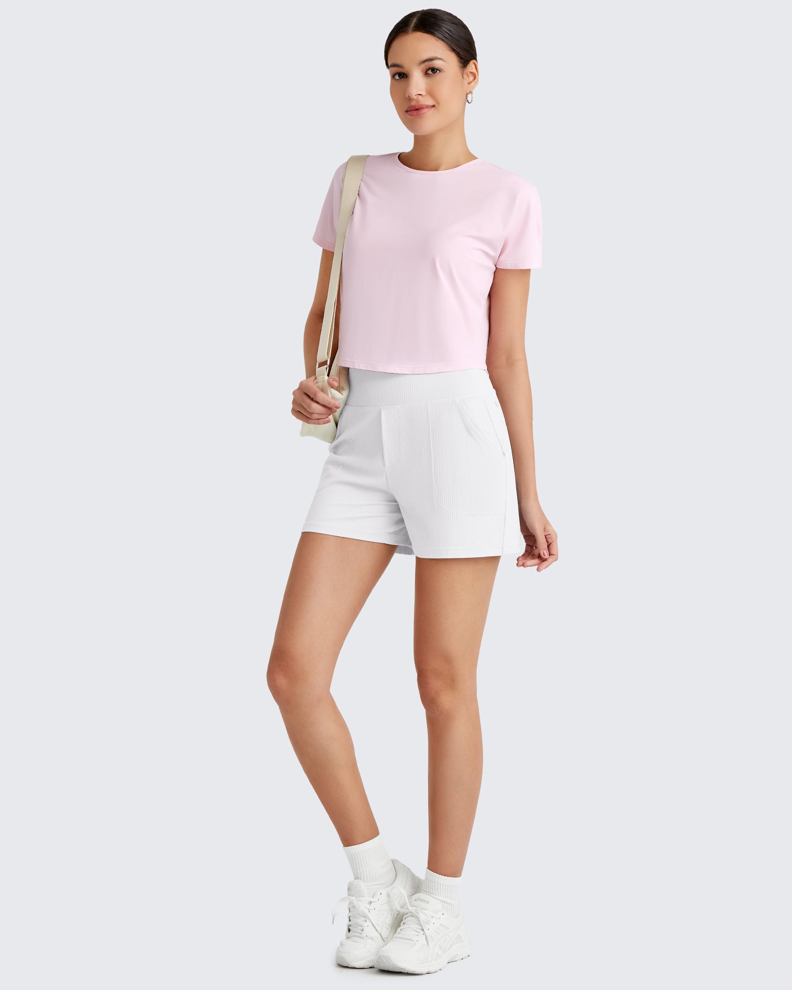 G4Free - Lightbreeze Batwing Sleeve Workout Tops -GF25K343AA-S