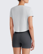 G4Free - Lightbreeze Batwing Sleeve Workout Tops -GF25K343CA-S