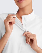 G4Free - Lightbreeze UPF 50+ Half Zip Golf Short Sleeve -GF25K340AA-S