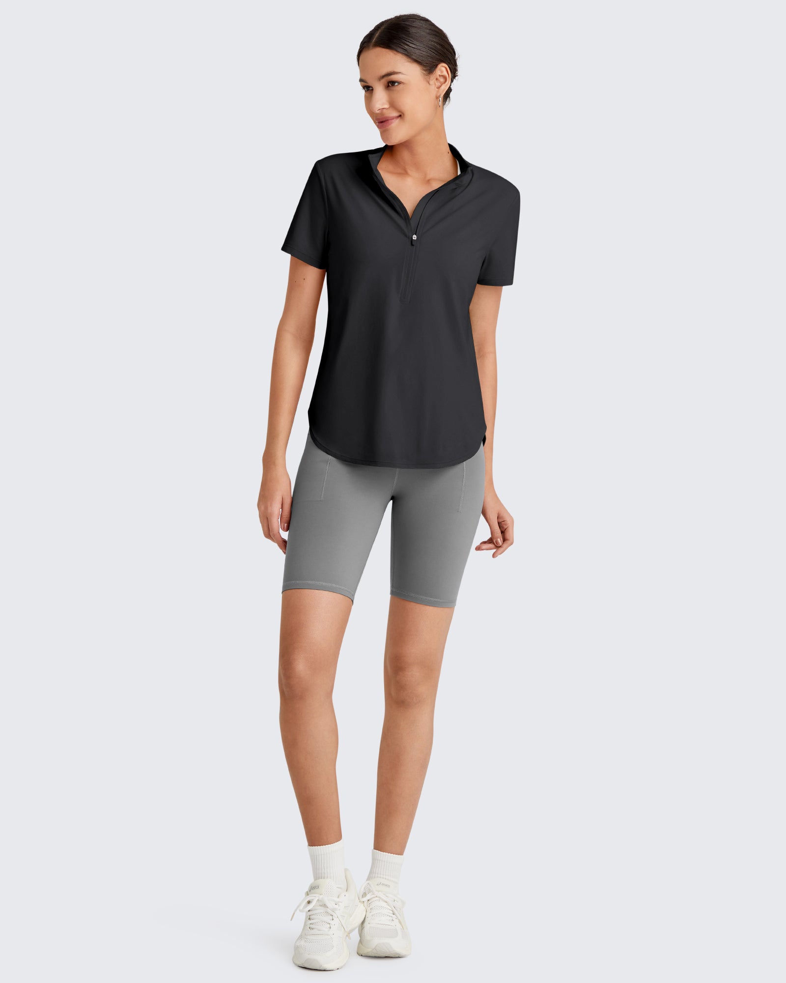 G4Free - Lightbreeze UPF 50+ Half Zip Golf Short Sleeve -GF25K340AA-S