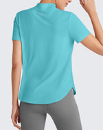 G4Free - Lightbreeze UPF 50+ Half Zip Golf Short Sleeve -GF25K340AA-S