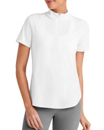 G4Free - Lightbreeze UPF 50+ Half Zip Golf Short Sleeve -GF25K340BA-S