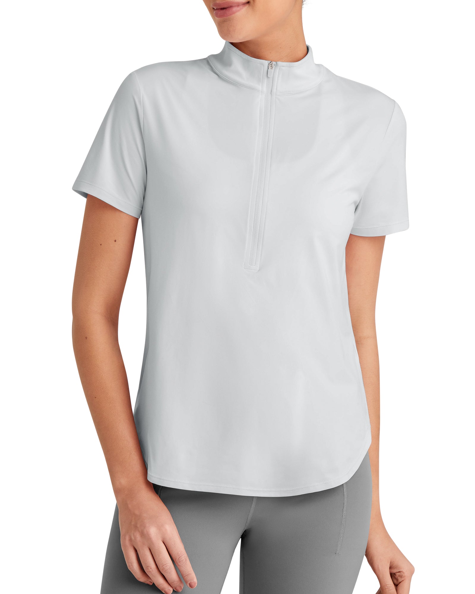 G4Free - Lightbreeze UPF 50+ Half Zip Golf Short Sleeve -GF25K340CA-S