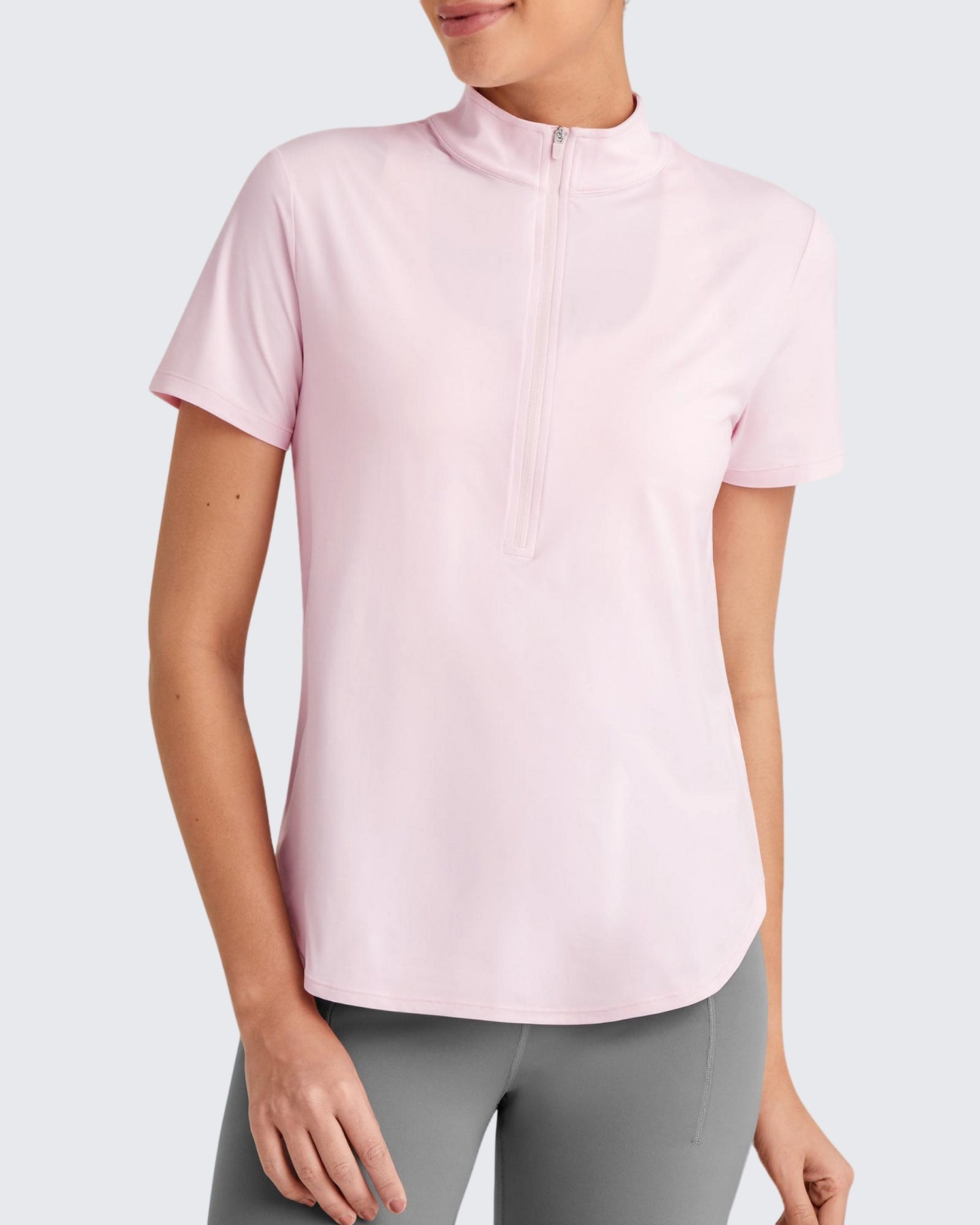 G4Free - Lightbreeze UPF 50+ Half Zip Golf Short Sleeve -GF25K340GA-S
