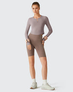 G4Free - Lightbreeze V Neck UPF 50+ Thumbholes Long Sleeve -GF26B886B005A-S