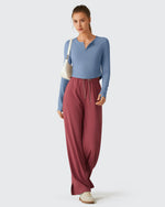 G4Free - Lightbreeze V Neck UPF 50+ Thumbholes Long Sleeve -GF26B886B005A-S