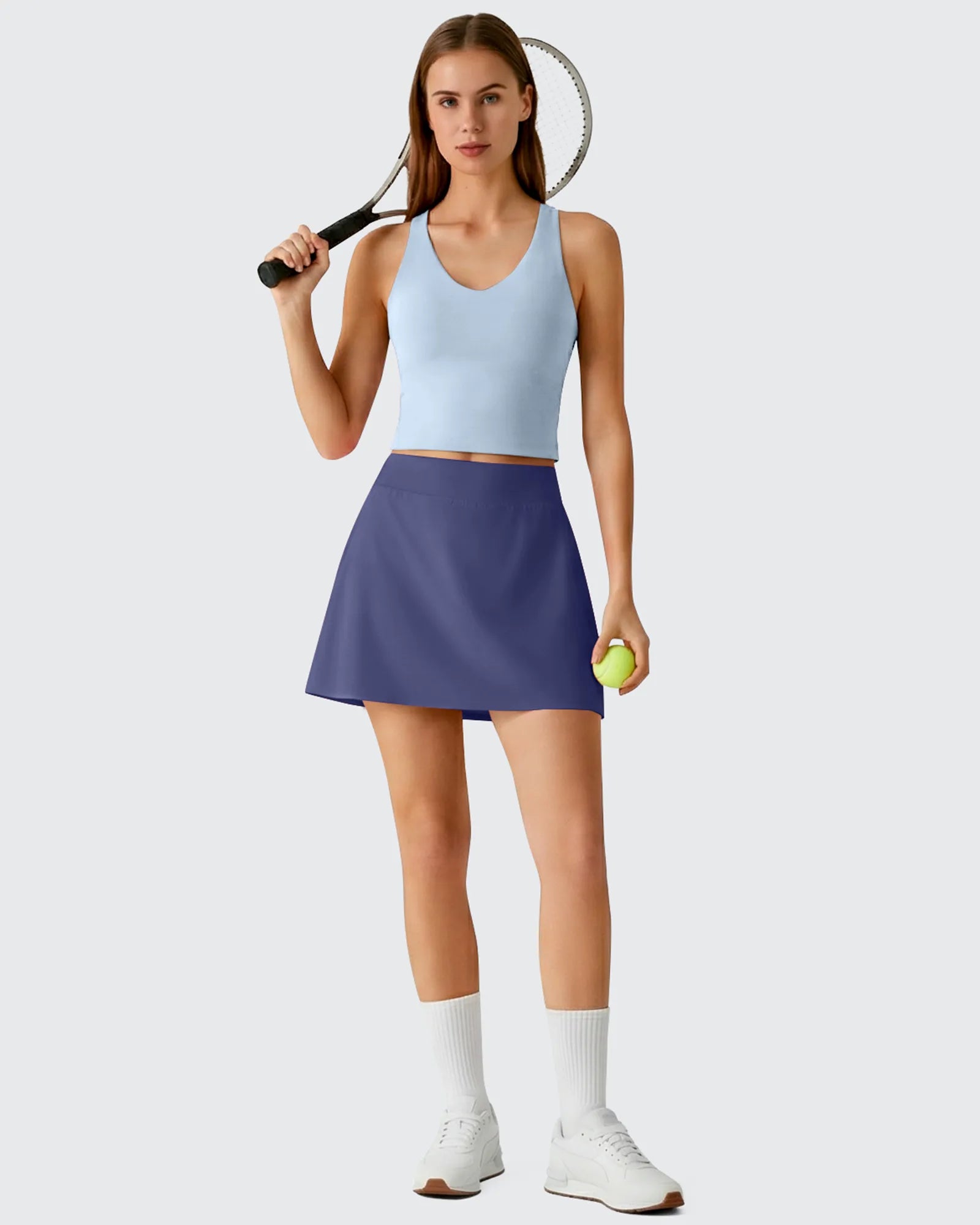 G4Free - Lightweight 2 Pockets Inner Shorts Tennis Skirts 15 -GF26H879A001A-S