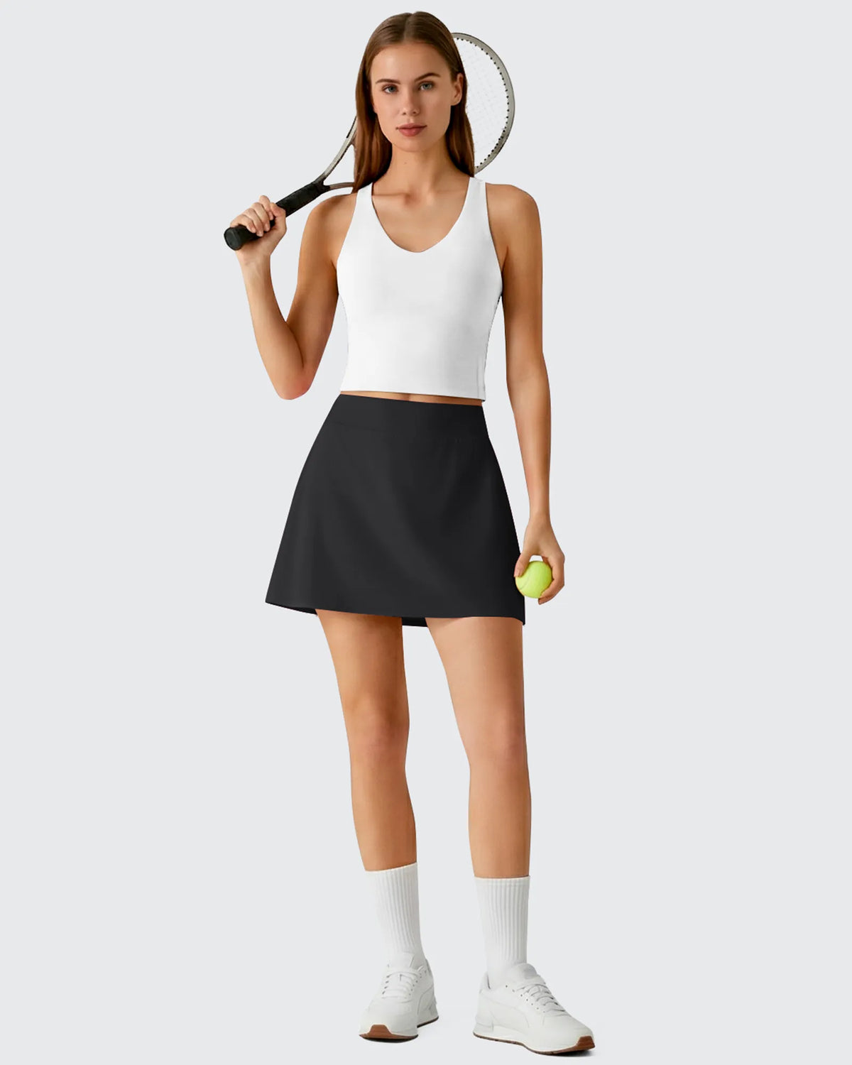 G4Free - Lightweight 2 Pockets Inner Shorts Tennis Skirts 15 -GF26H879A001A-S