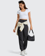 G4Free - Lightweight Ankle Cuffs Drawstring Track Pants -GF25D694BA-S