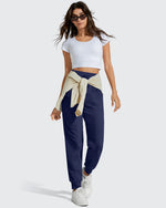 G4Free - Lightweight Ankle Cuffs Drawstring Track Pants -GF25D694BA-S