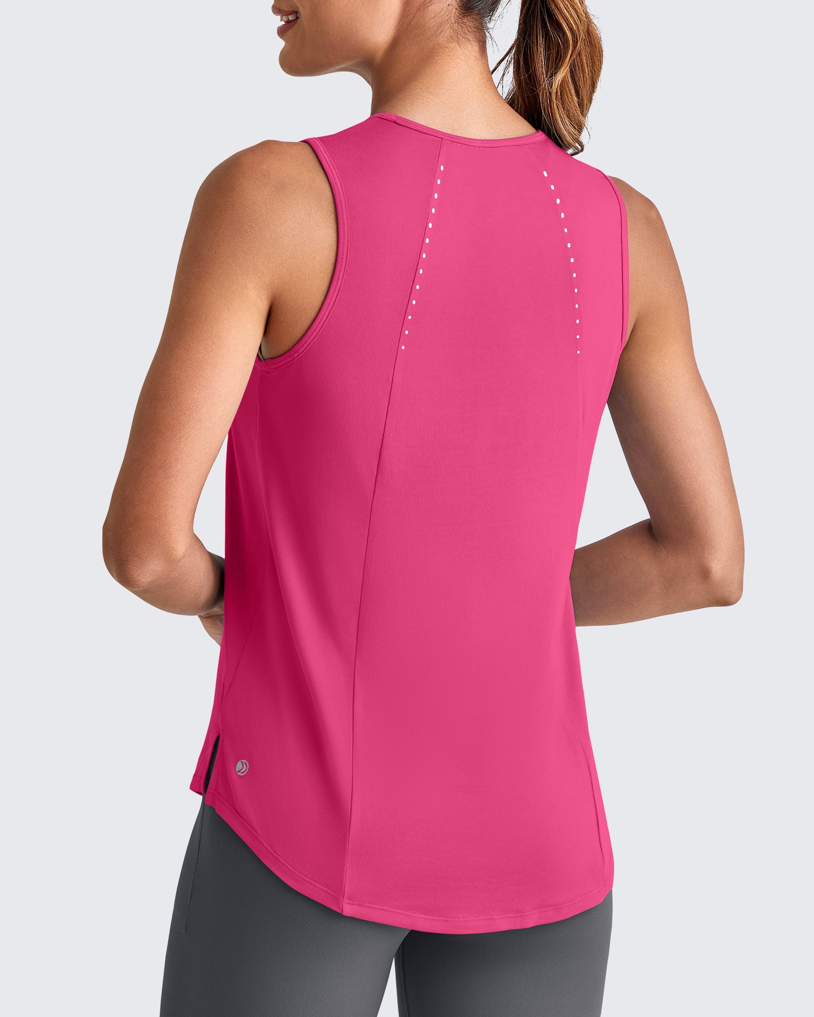 G4Free - Lightweight Athletic Sleeveless Long Tank Tops -GF25L416BA-S