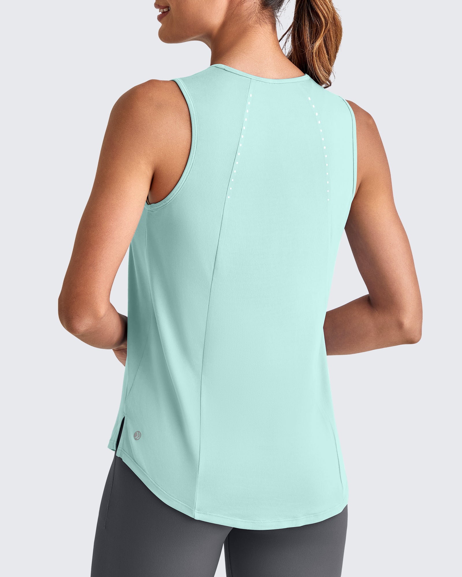 G4Free - Lightweight Athletic Sleeveless Long Tank Tops -GF25L416BA-S