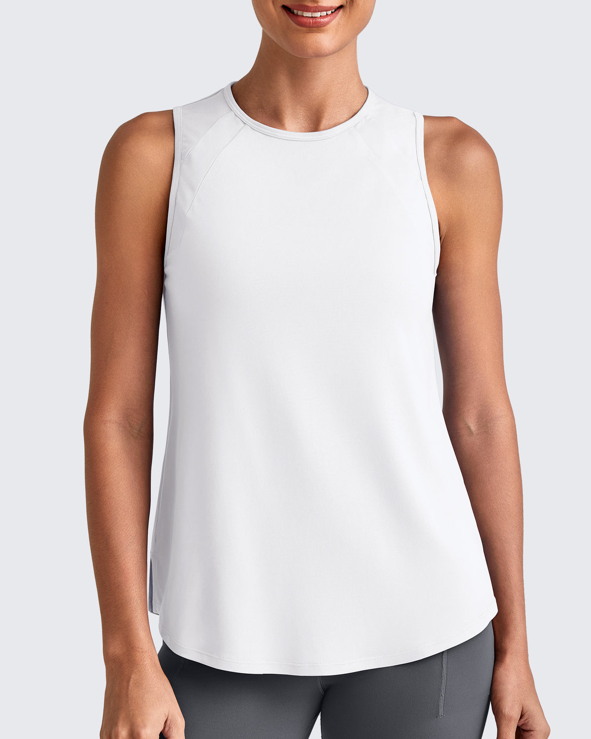 G4Free - Lightweight Athletic Sleeveless Long Tank Tops -GF25L416BA-S