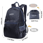 G4Free - Lightweight Packable 20L Waterproof Hiking Backpack -D04V650A