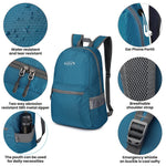 G4Free - Lightweight Packable 20L Waterproof Hiking Backpack -D04V650A