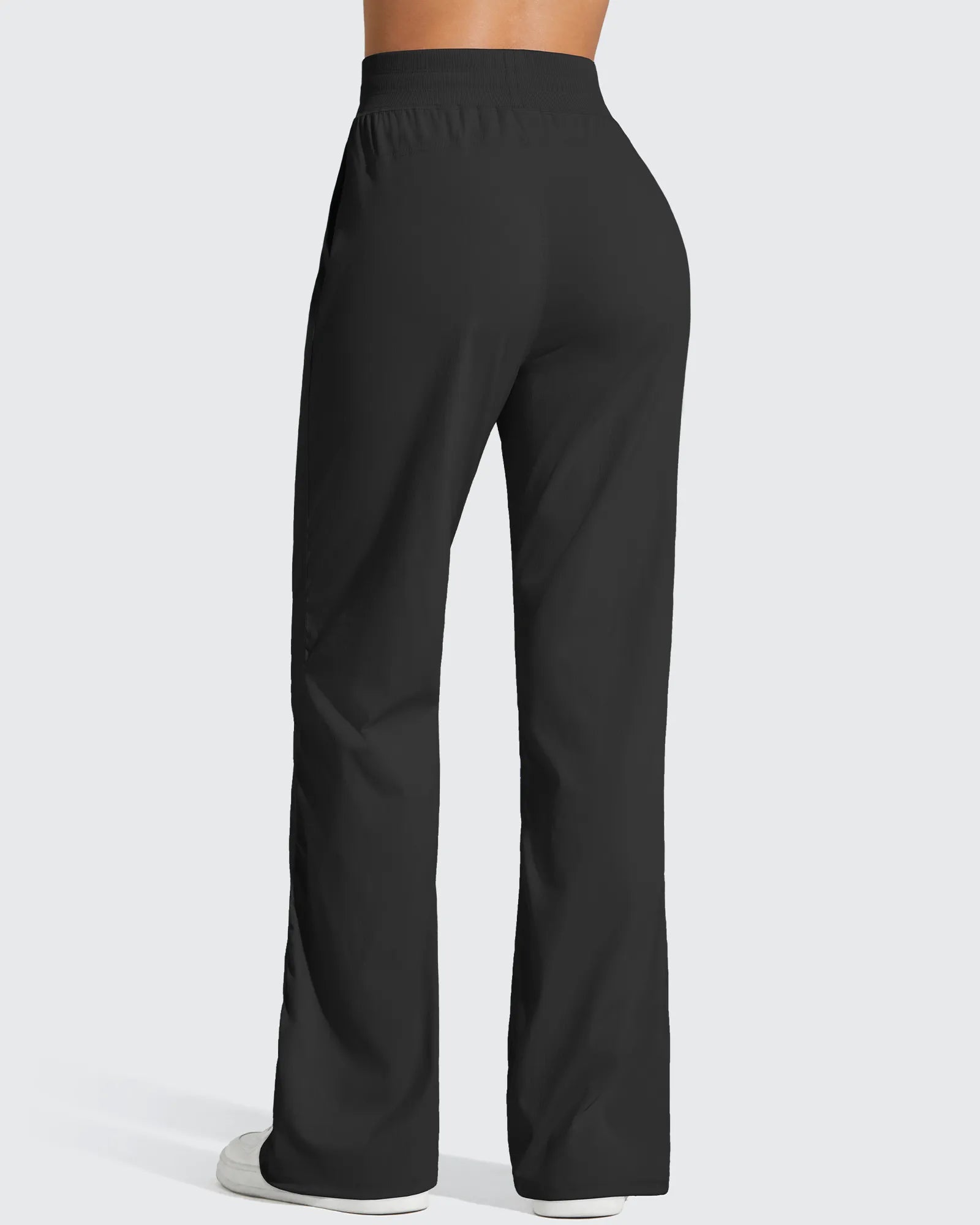 G4Free - Lightweight Straight Leg Ruched Drawstring Joggers -GF25D748AA-S
