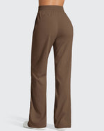 G4Free - Lightweight Straight Leg Ruched Drawstring Joggers -GF25D748AA-S