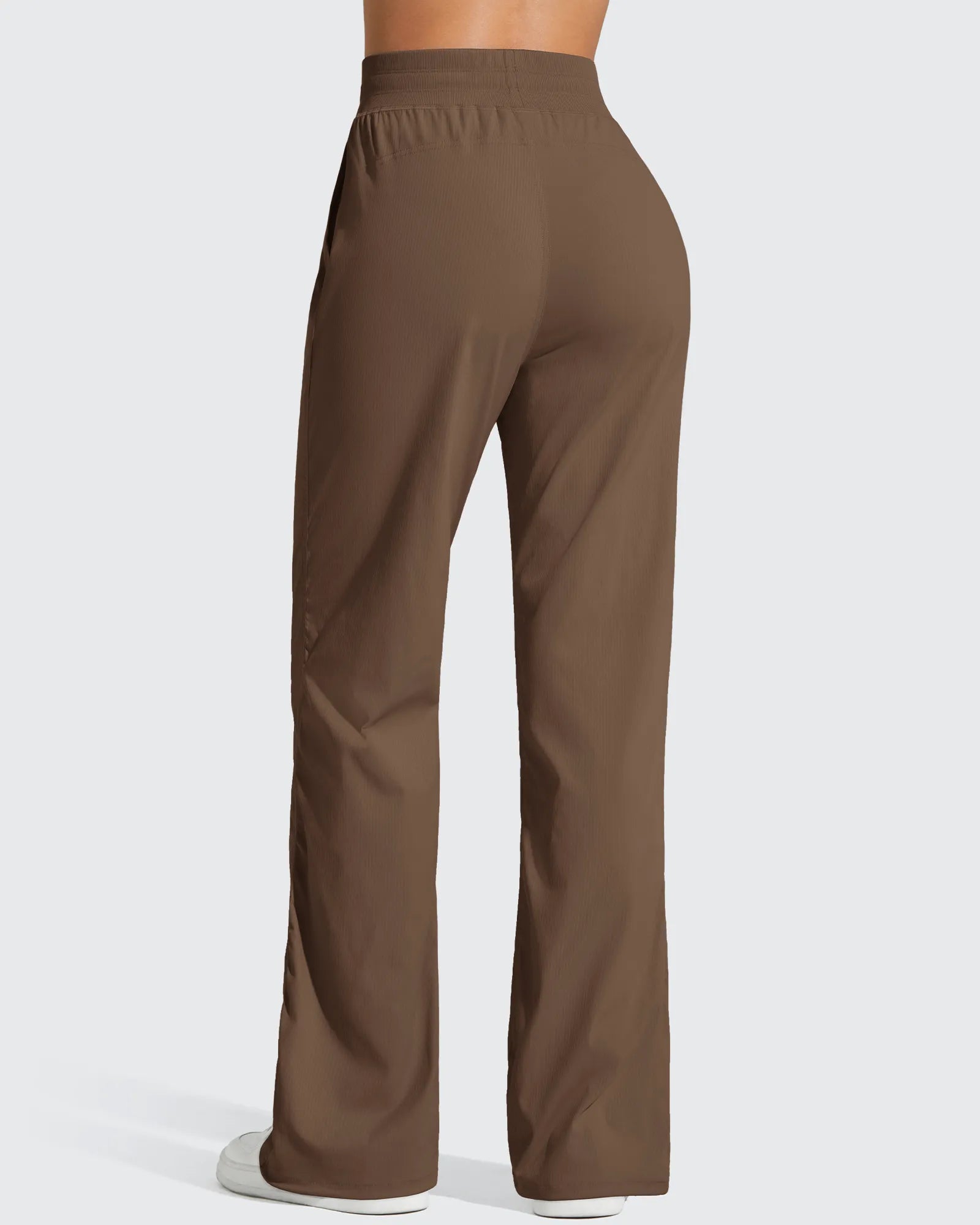 G4Free - Lightweight Straight Leg Ruched Drawstring Joggers -GF25D748AA-S