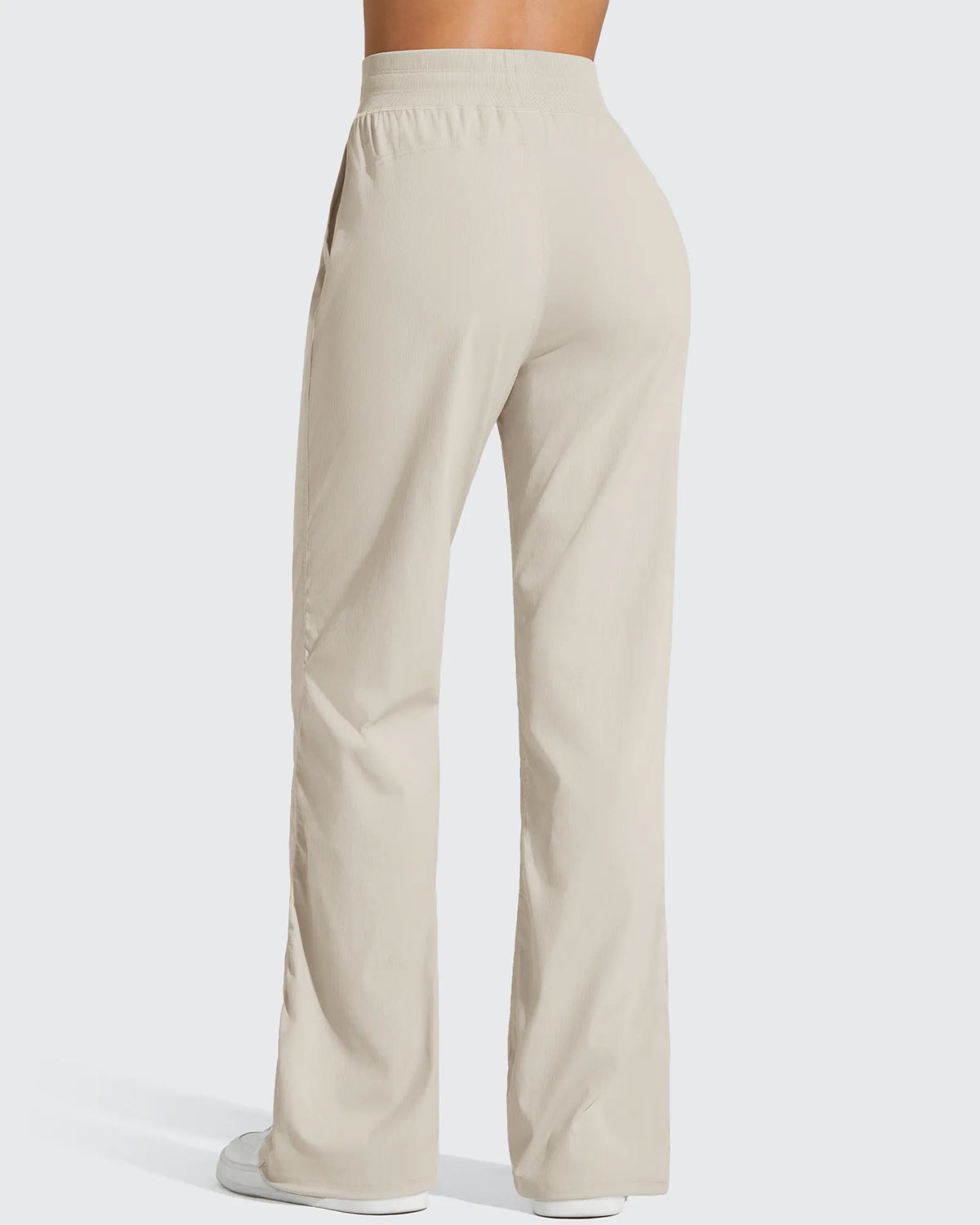 G4Free - Lightweight Straight Leg Ruched Drawstring Joggers -GF25D748AA-S