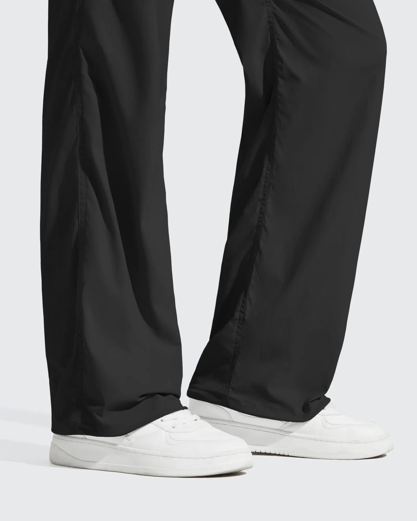 G4Free - Lightweight Straight Leg Ruched Drawstring Joggers -GF25D748AA-S